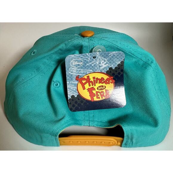 Perry The Platypus Phineas & Ferb Flat Bill Hat - Picture 4 of 8
